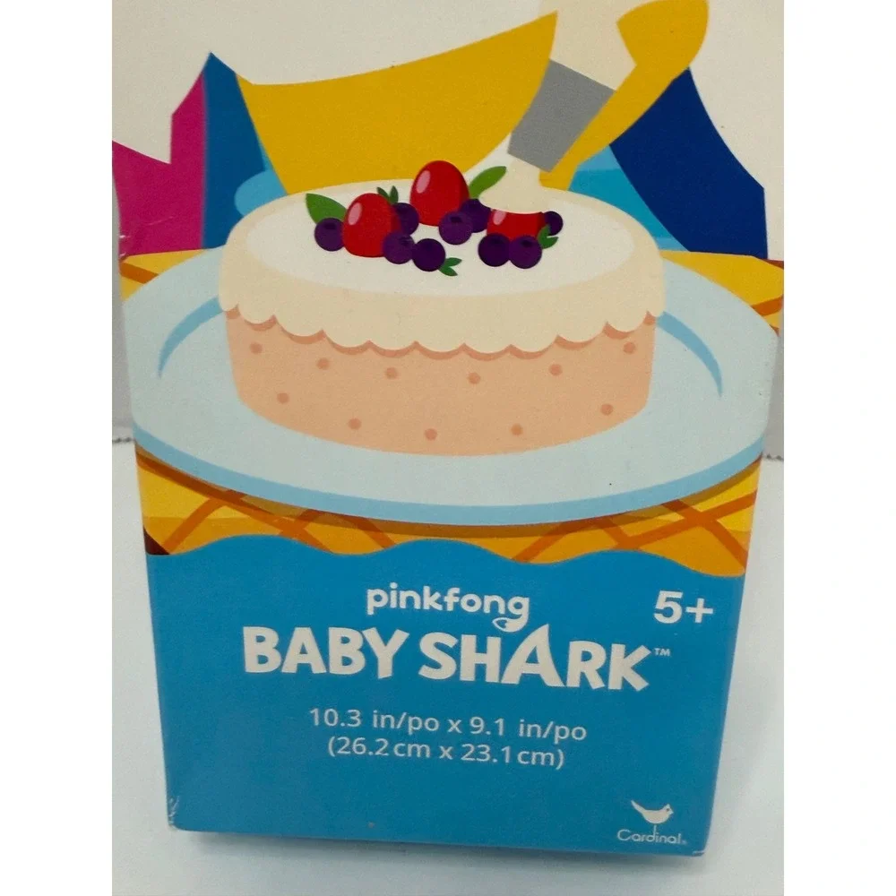 Pinkfong Baby Shark 24 Piece Jigsaw Puzzle Cardinal Nickelodeon Birthday Cake